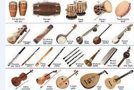 Musical Instruments Name in Hindi and English